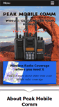 Mobile Screenshot of peakmobile.com